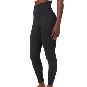 NEW Lululemon Black Wunder Under Luxtreme Leggings Size 8
